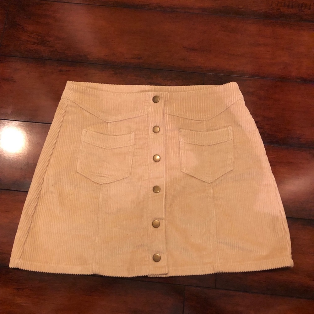 Tan skirt